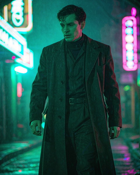 Neon Street template